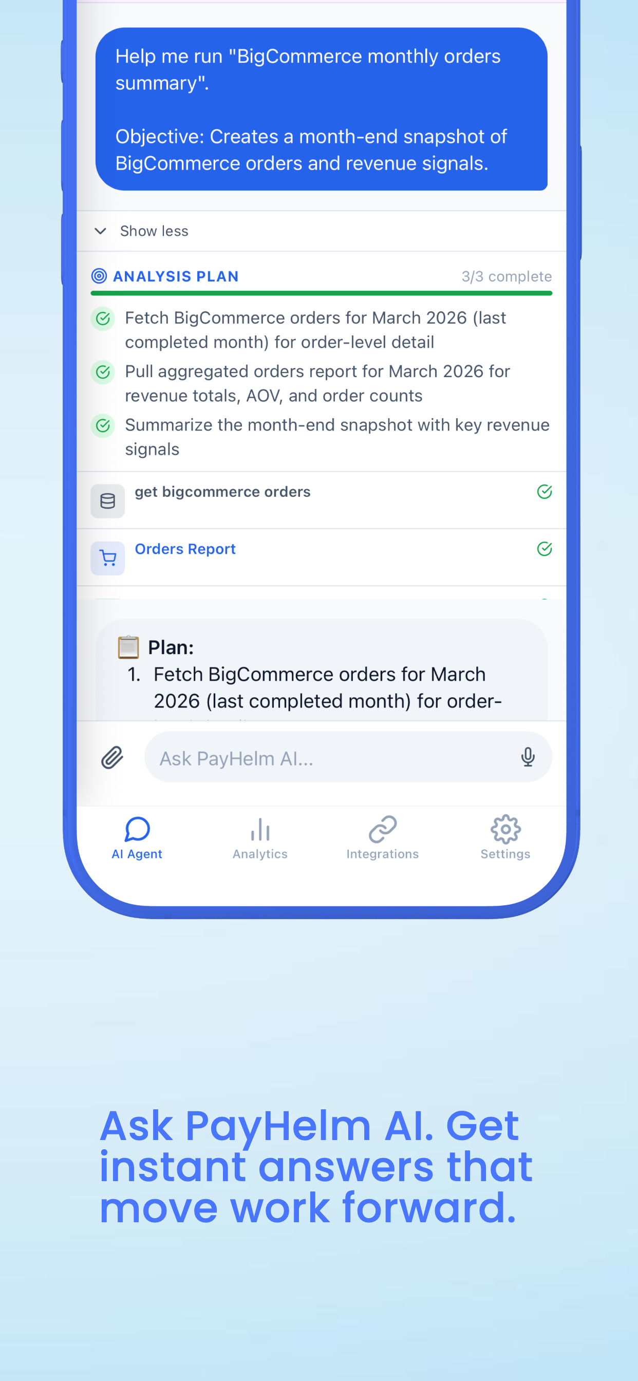 Ask PayHelm AI. Get instant answers that move work forward.