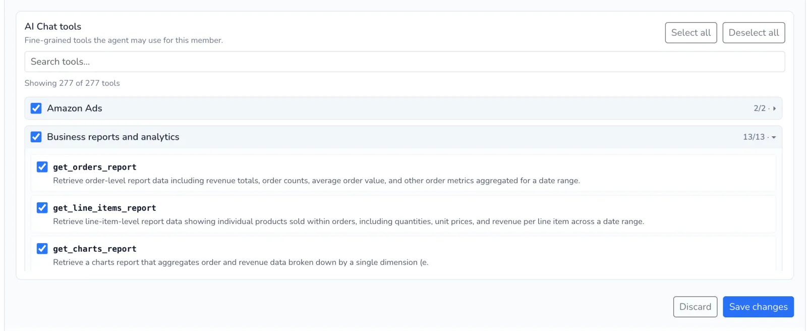 PayHelm — AI Chat tools per member