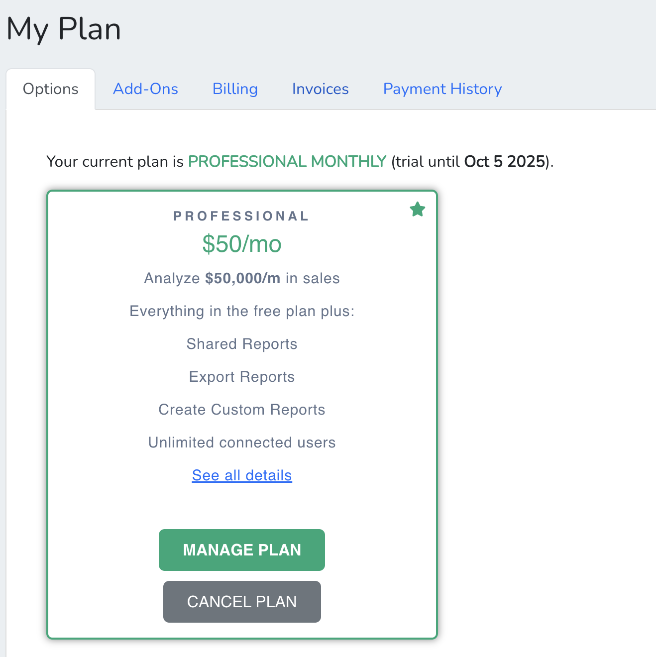 PayHelm plan options