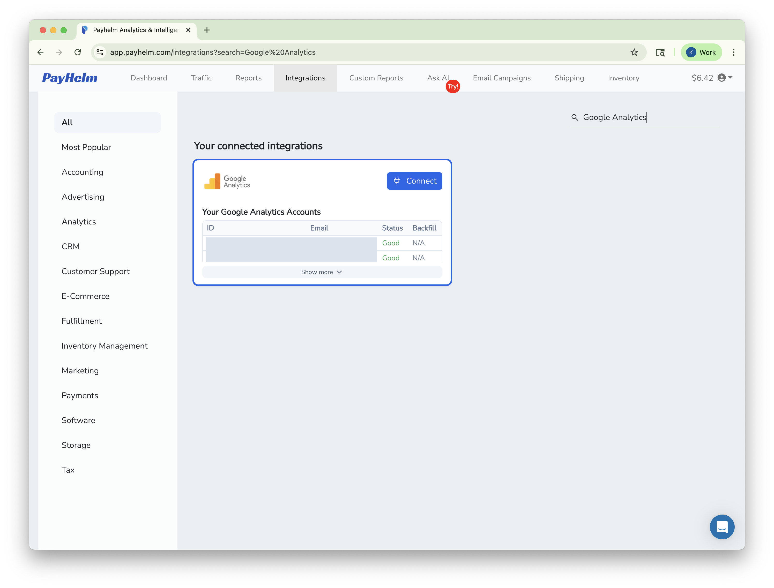 Google Analytics