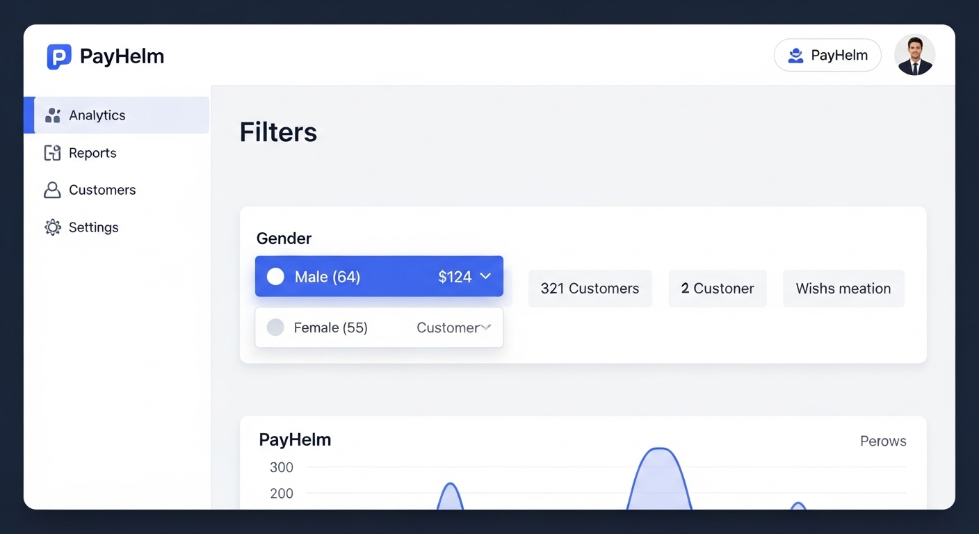 Gender Filter Interface
