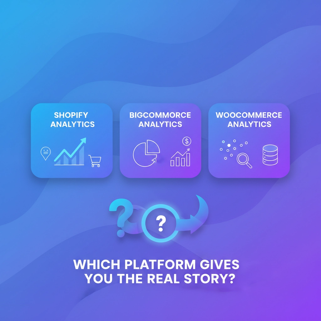 Shopify Analytics vs BigCommerce Analytics vs WooCommerce Analytics: Which Platform Gives You the Real Story?